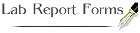 lab report forms