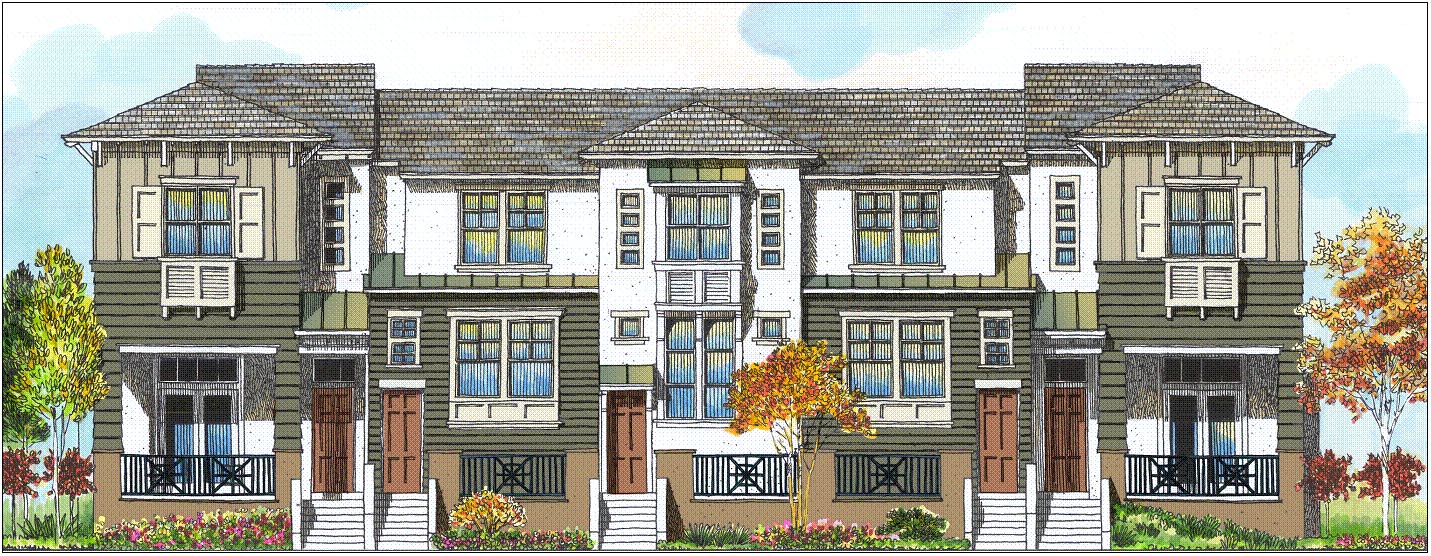 Proposed Residential Structure at Cannery Place Site