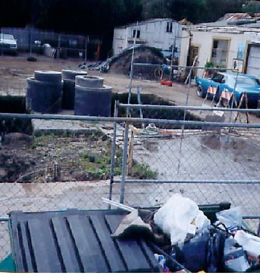 Bolinas Brownfield Site before Development