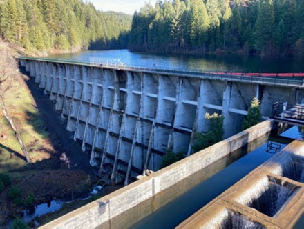 Tiger Creek Regulator Dam