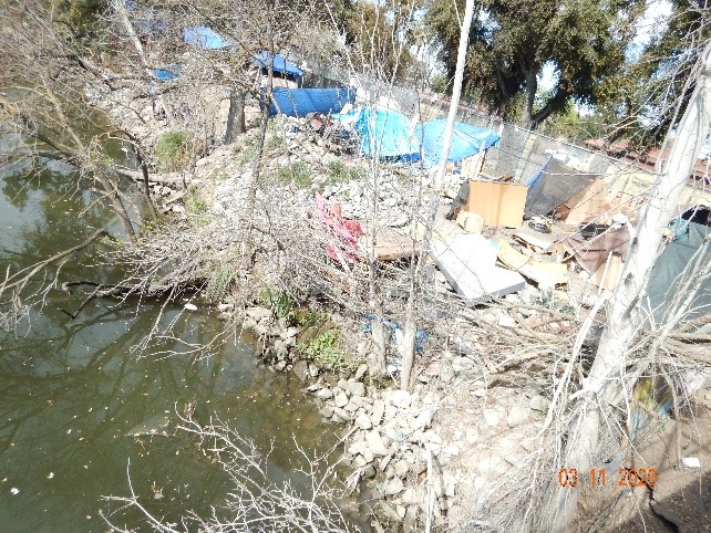 image of debrit from homeless encampments