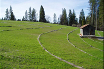 Erosion control being installed