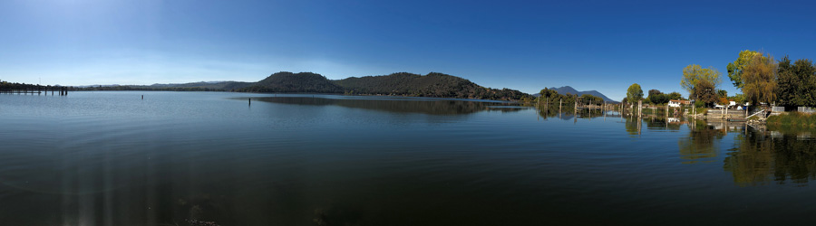 Nonpoint Source Program Banner - Panoramic photograph of Clear Lake