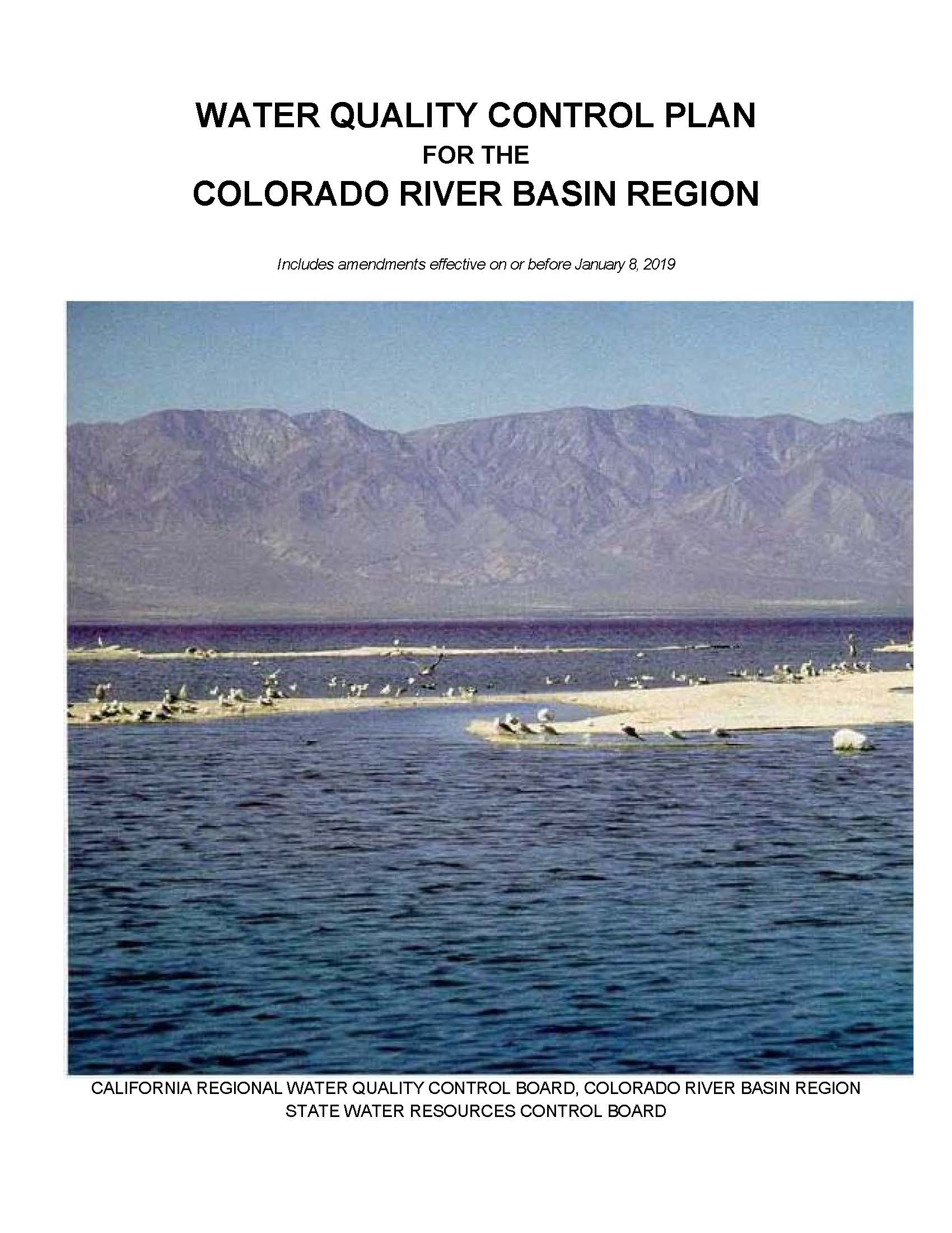Basin Plan Cover