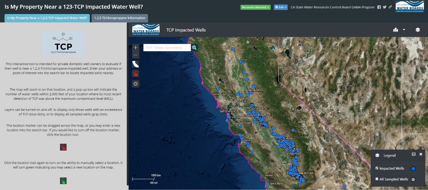 Is My Property Near a 123-TCP Impacted Water Well?