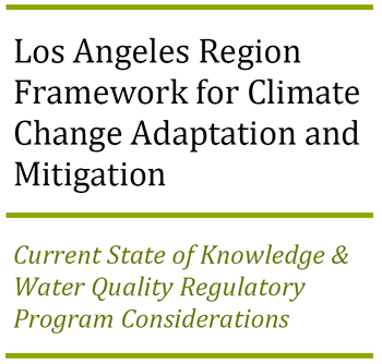 Los  Angeles Region Framework for Climate Change Adaptation and Mitigation