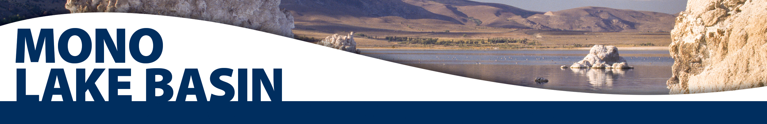 Mono Lake Basin Information Banner