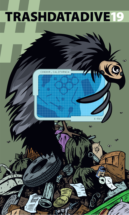 2019 Annual Trash Data Dive Logo 2019 Annual Trash Data Dive Logo