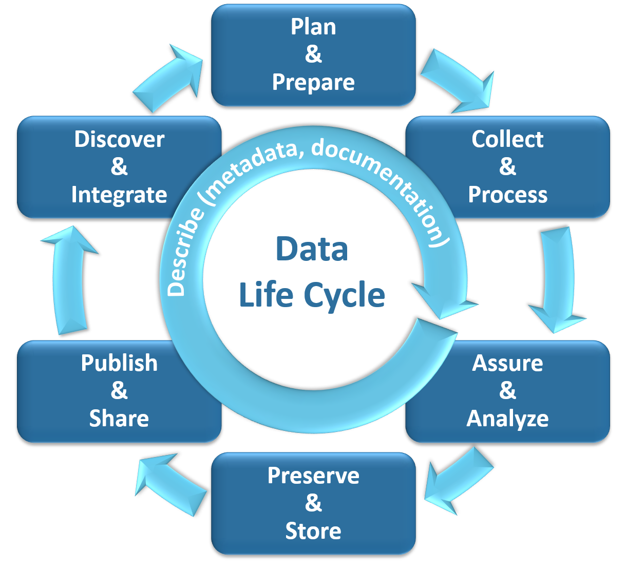 the research data lifecycle