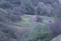 Stabilized mine site