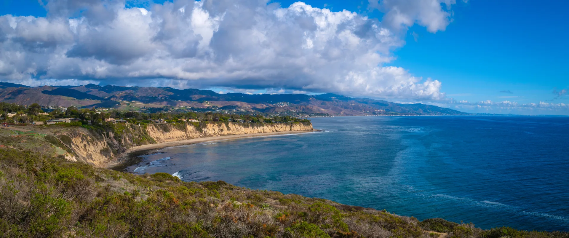 Point Dume overlooking Santa Monica Bay. Credit: Adobe Stock