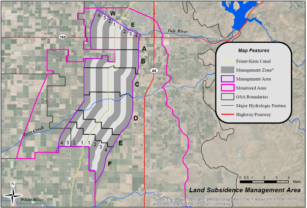 Land Subsistence Management Area