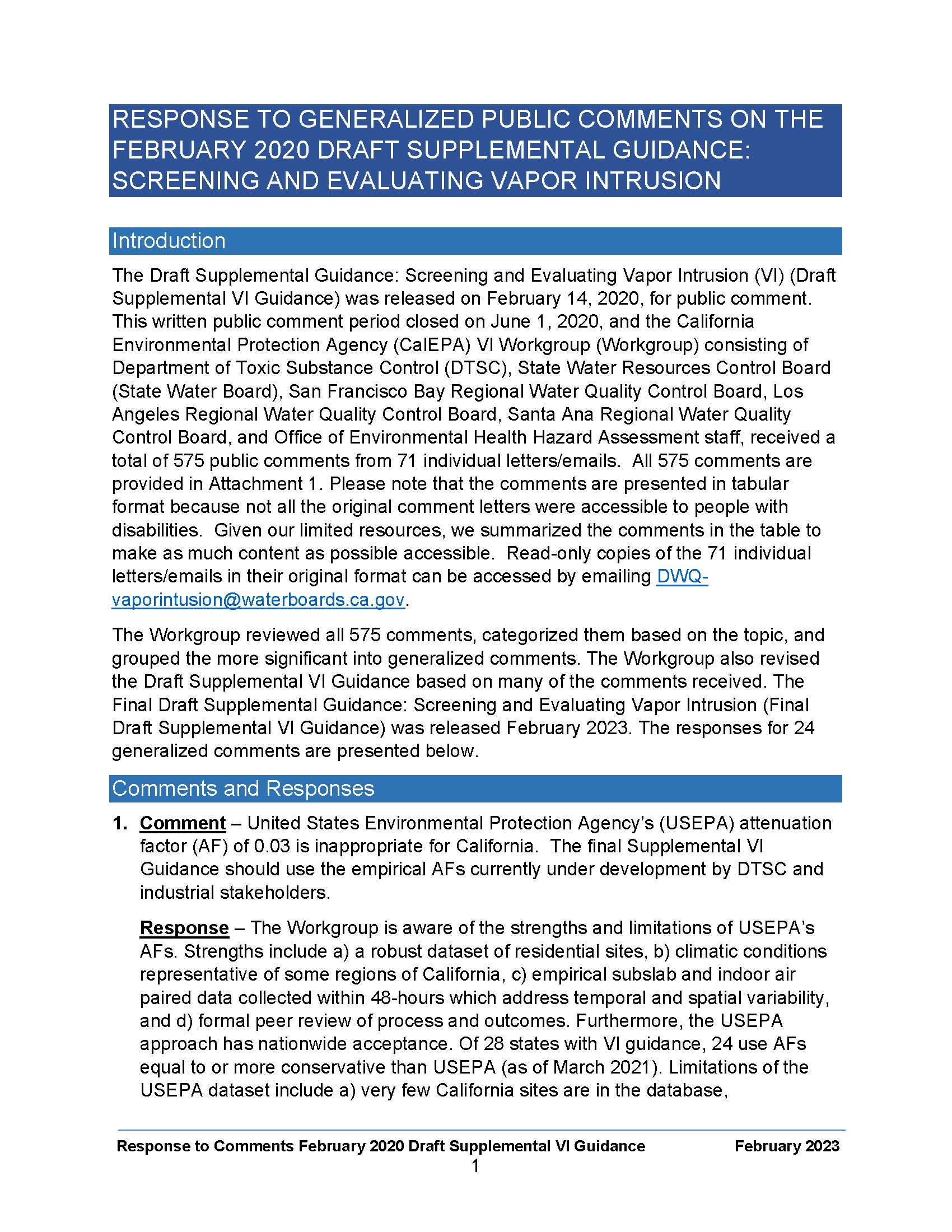 Guidance on Uploading Vapor Data into GeoTracker