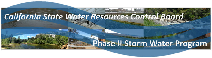 MS4 Phase II Storm Water Banner