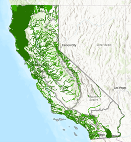 California Integrated Report Map