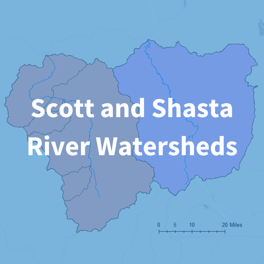Opens the 'Scott and Shasta River Watershed' drought page