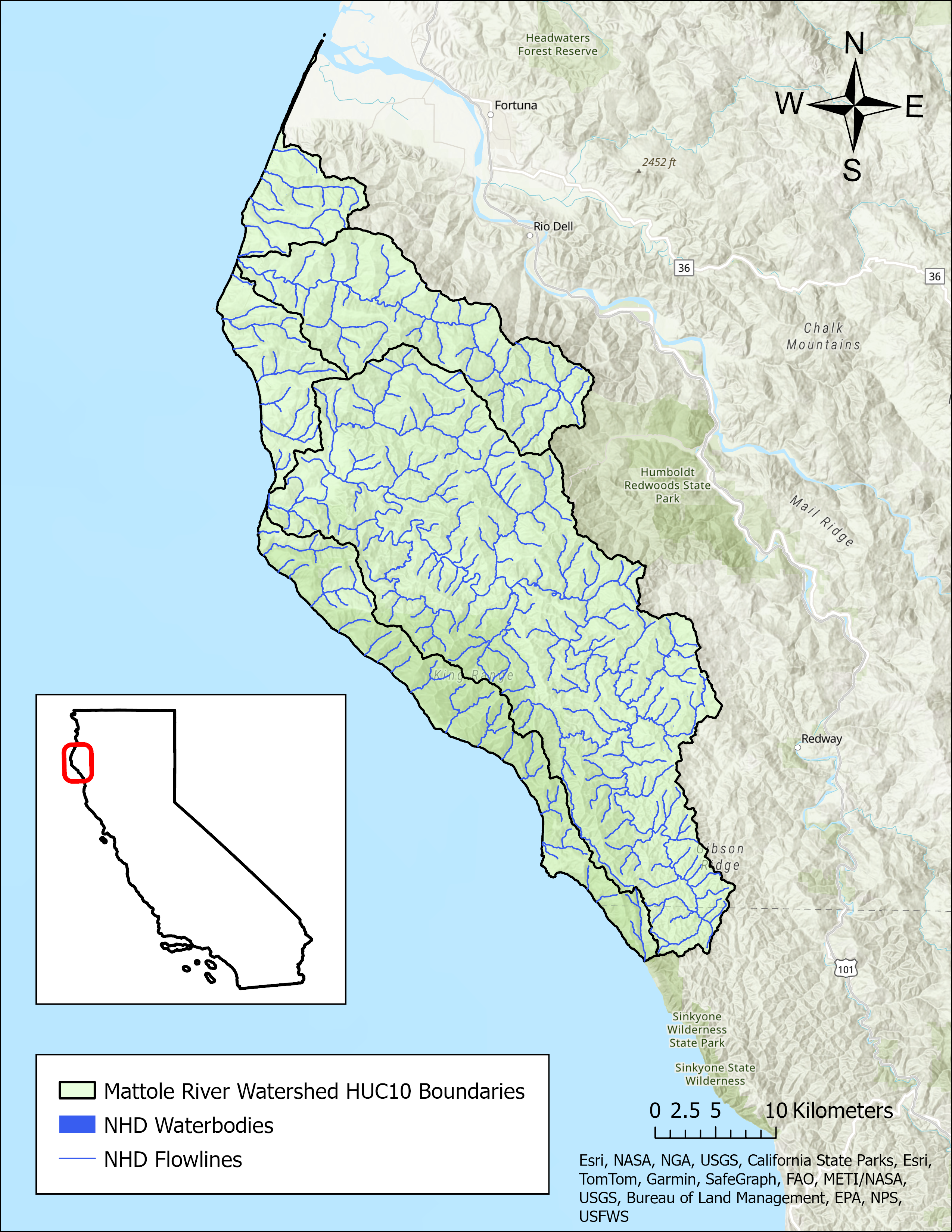 Putah Creek Watershed