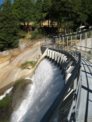 Portal Forebay on
Camp 61 Creek