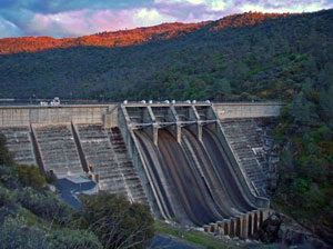 Dam No. 7 at Redinger Lake