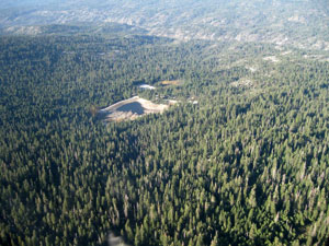 Portal Forebay on
Camp 61 Creek