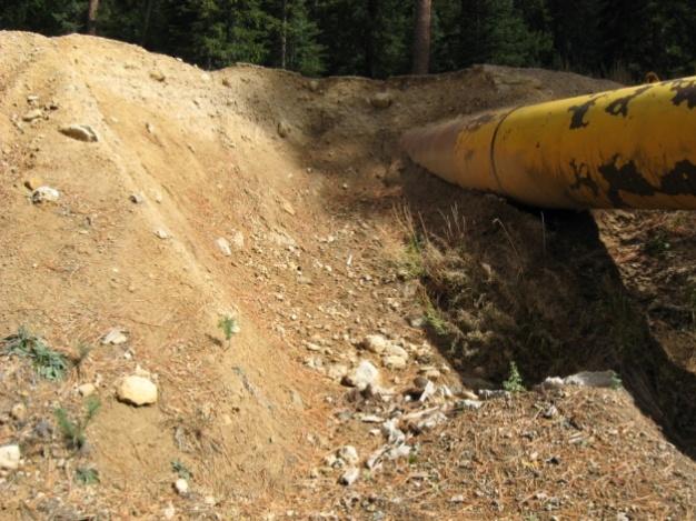 Eroding Dam Pipe